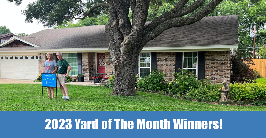 Read more about the article 2023 Yard of the Month Winners!